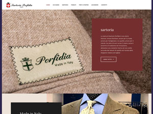 Sartoria Porfidia website