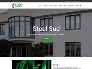Steel Sud website